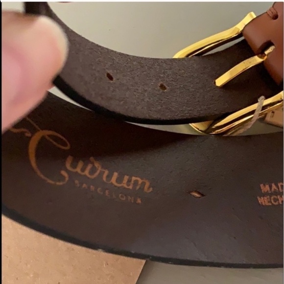 Cuirum Barcelona 100% Leather Belt - Picture 10 of 12
